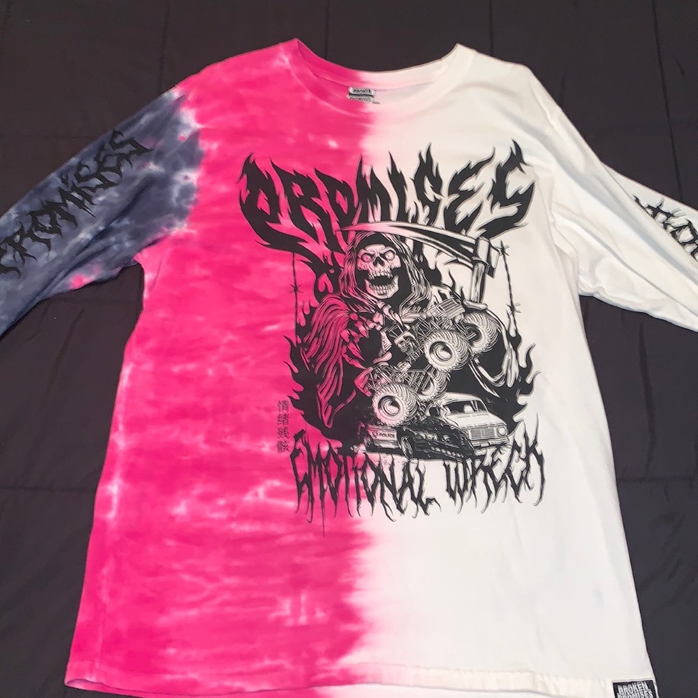 BROKEN PROMISES SIZE LARGE BRAND NEW LONG SLEEVE SHIRT